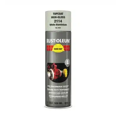 Rust-Oleum Hard Hat Deklaag Aluminium 2114 - RAL 9006