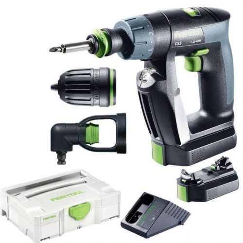 Festool Accu Schroefboormachine CXS Li 2,6 Set  ( levertijd eind week 2 )
