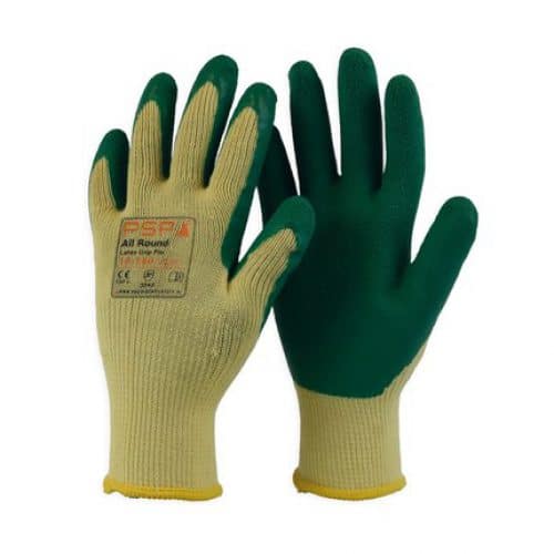 PSP Allround Handschoen Latexgriplicht Groen
