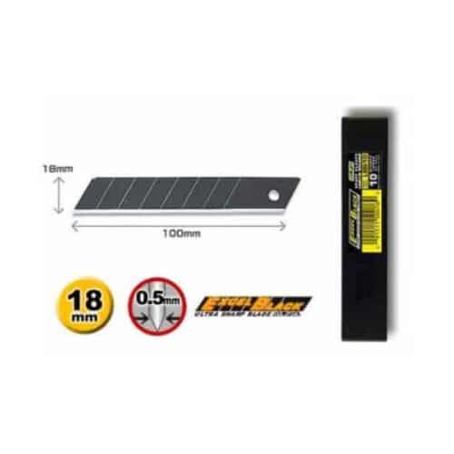 Olfa Reserve Afbreekmes Blisterpak LB-10 B 18MM- 10 stuks