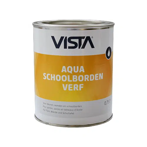Vista Aqua Schoolbordenverf Zwart