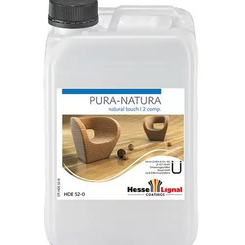 Hesse Hde 52-0 Pura Natura Parketlak - Let op - verharder HDR72 apart erbij bestellen