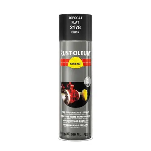 Rust-Oleum Hard Hat Deklaag Mat Zwart 2178
