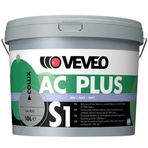 Veveo Collix AC Plus S1 - 10 Liter - Wit of RAL 9010