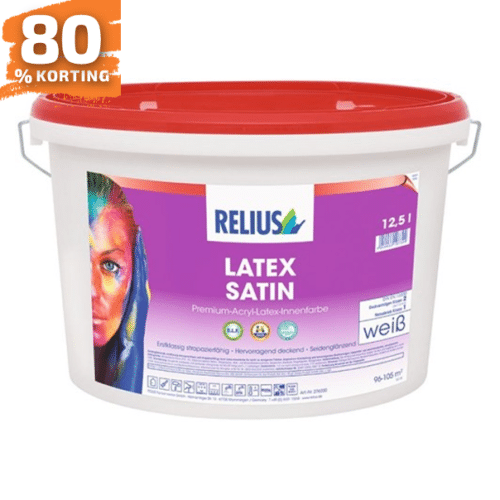 Relius Latex Satin - 10 Ltr (Productie 2013)