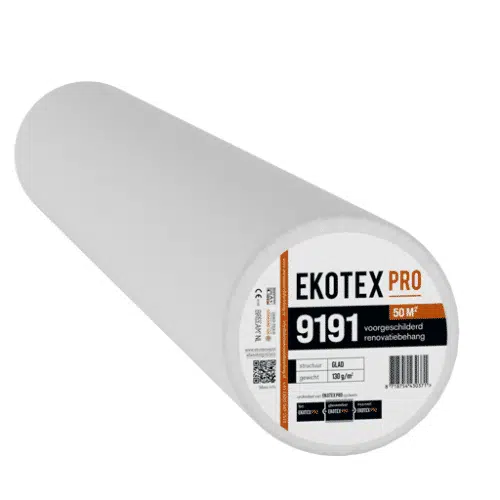Ekotex Pro Glasweefsel 9191 - 135 grs. Glad Voorgeschilderd