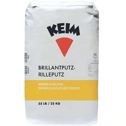 KEIM Brillantputz Glatt Naturweiß