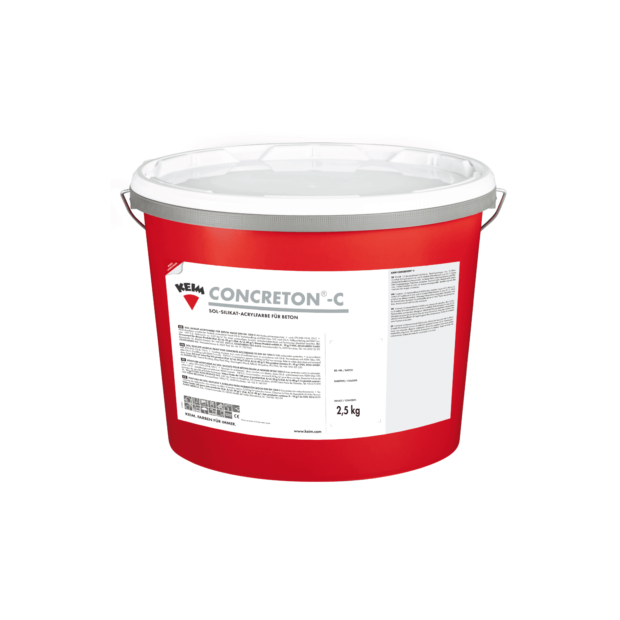 KEIM Concreton-C   2,5 Kilo