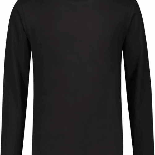 03062 T-Shirt  Longsleeve Zwart XS