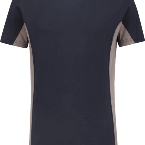 0402 T-Shirt Bi-Colour Navy / Grijs XS