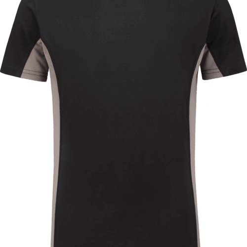 0406 T-Shirt Bi-Colour Zwart / Grijs XS