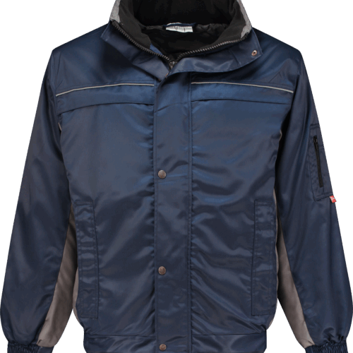 1102 Bi-Colour PU-Liner Jack Navy / Grijs M