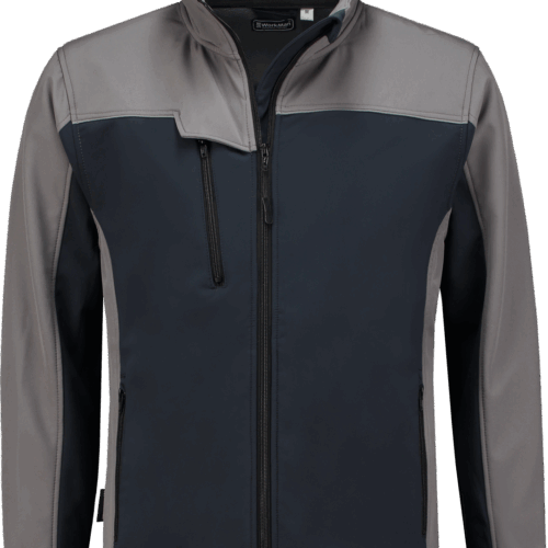 2502 Softshell Jacket Summer Navy / Grijs S