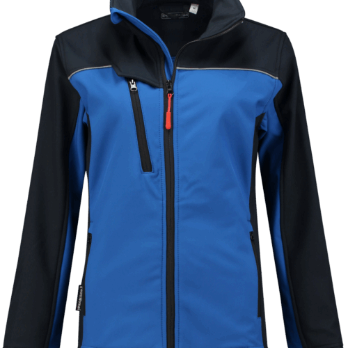 25041 Softshell Ladies Royal Blue / Navy S