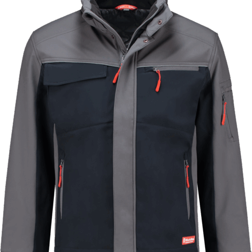 2512 Softshell Jacket Winter Navy / Grijs XS