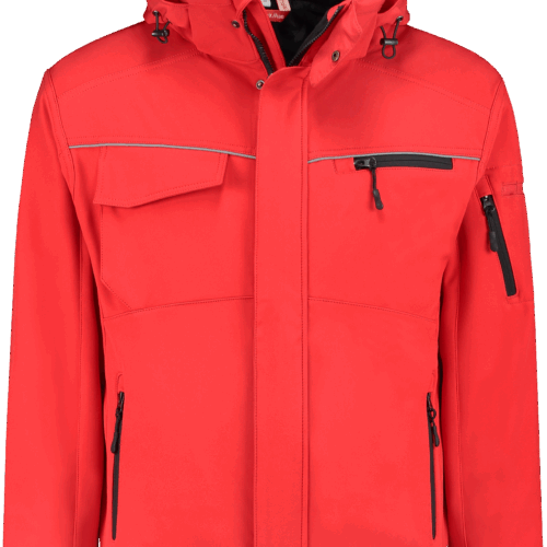 2533 Softshell Jacket Winter Rood S