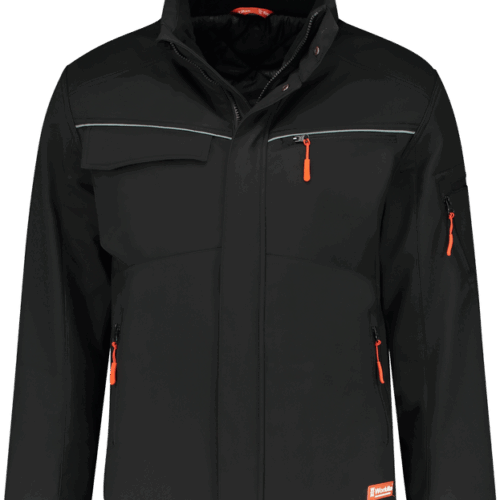 2536 Softshell Jacket Winter Zwart XS