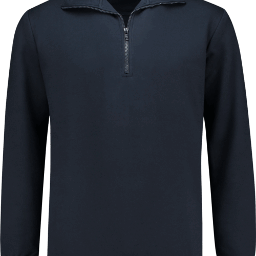 7702 Zipper Sweater Navy XS