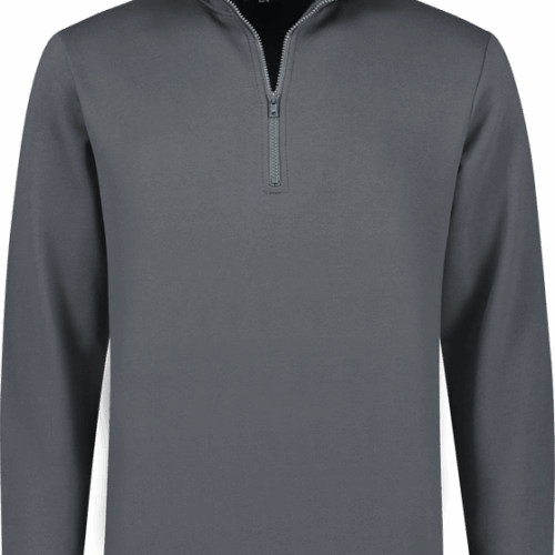 7774 Zipper Sweater Graphite XS