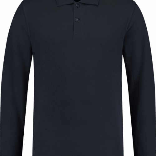 81022 Poloshirt Outfitters Longsleeve Navy XS