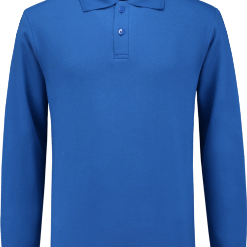 8304 Polosweater Outfitters Royal Blue Split S