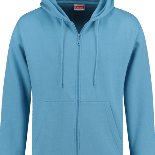 8422 Hooded Sweatvest Uni Sky Blue S