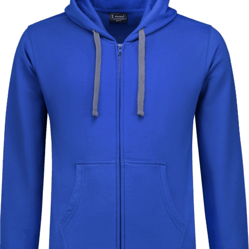 8604 Outfitters Hooded Sweatvest Royal Blue XS