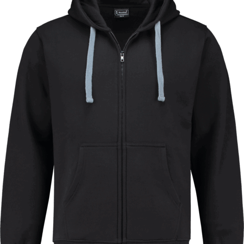 8606 Outfitters Hooded Sweatvest Zwart XS