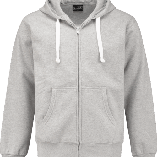 8642 Outfitters Hooded Sweatvest Grijs Melange XS