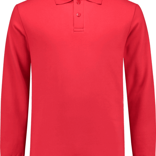9303 Polosweater Outfitters Rood Rib Board XS