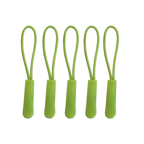 9919 Set a 5 Puller Rits Lime Green